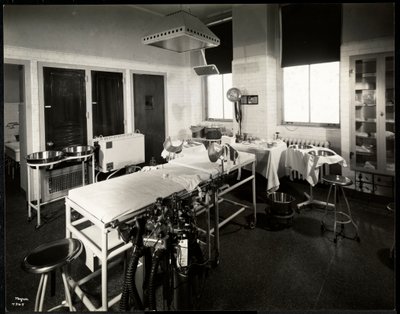 A Hospital Operating or Delivery Room, New York by Byron Company